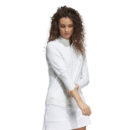 Ultimate365 Sun Protection Wave Print Quarter Zip Shirt